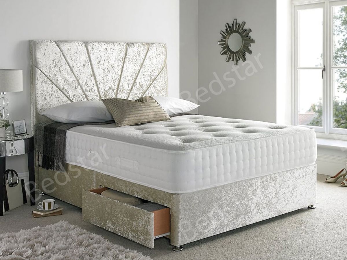 Giltedge Beds Bamboo 1500 4FT Small Double Divan Bed