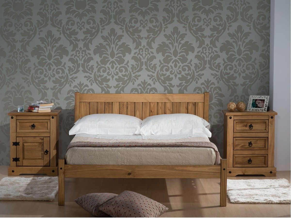 Birlea Rio Wooden Bed Frame - Pine. 
