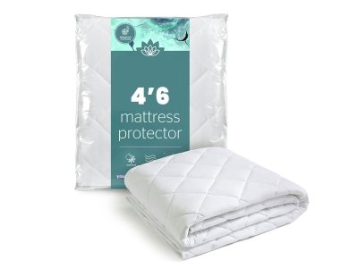 Star Ultimate 4FT 6 Double Quilted Mattress Protector