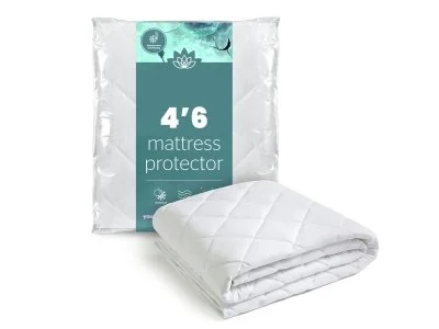 Star Ultimate 4FT 6 Double Quilted Mattress Protector