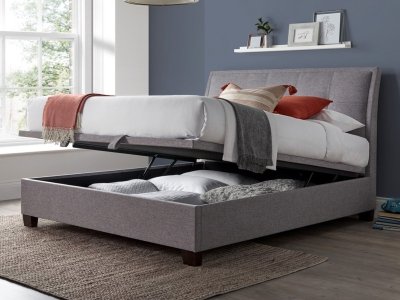 Kaydian Accent Ottoman Bed - Marbella Grey