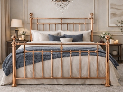 Alexander Bed Frame Rose Gold