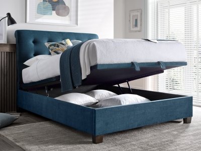 Kaydian Ashbrooke Ottoman Bed - Blue