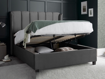 Bedmr Aurora Ottoman Bed - Grey