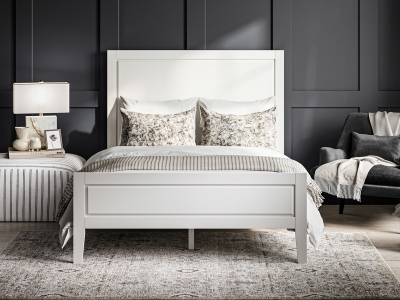 Bay 4FT 6 Double Wooden Bed - White