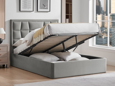 Limelight Carmen Ottoman Storage Bed - Grey