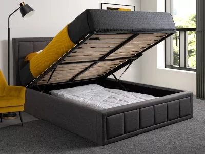 Cassia Ottoman Bed - Grey