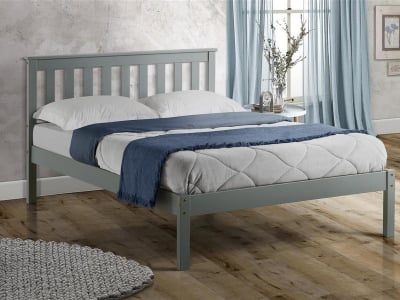 Denver Wooden Bed Frame - Grey