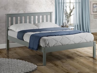 Birlea Denver 5FT Kingsize Wooden Bed Frame - Grey