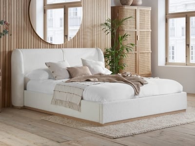 Eden Boucle Bed Frame