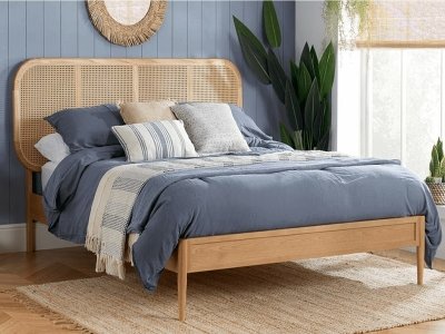 Birlea Elina Rattan Bed Frame