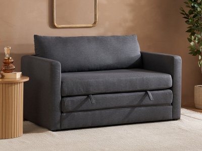 Birlea Eli Fold Out Sofa Bed Grey