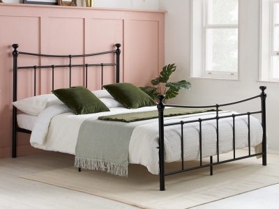 Birlea Emily Metal Bed Frame - Black