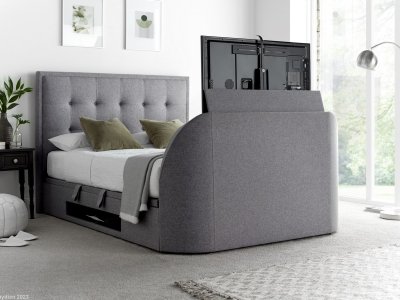 Kaydian Falstone TV Ottoman Bed Marbella Grey