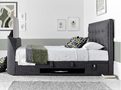 Kaydian Falstone TV Ottoman Bed - Slate