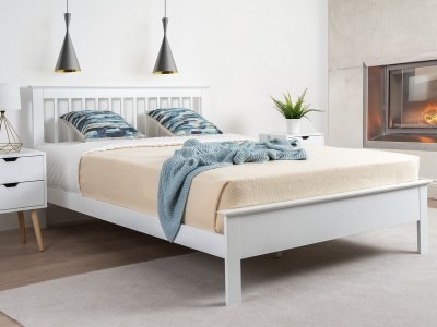 Pentre Bed Frame - White