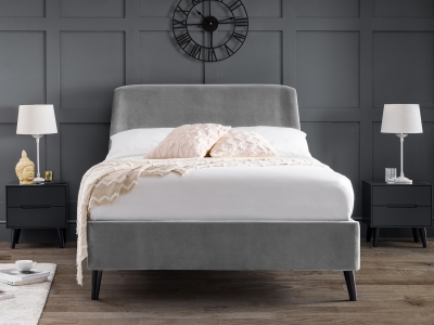 Frida Bed Frame - Grey