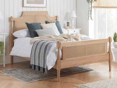 Birlea Geneva Rattan Bed Frame