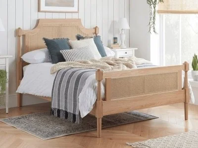 Birlea Geneva Rattan 4FT 6 Double Bed Frame