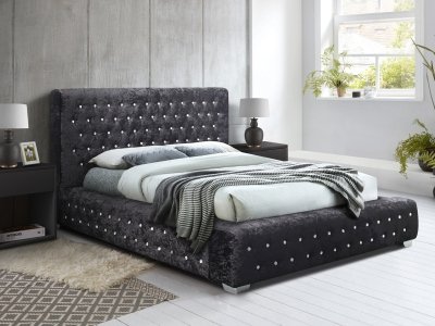 Birlea Grande 4FT 6 Double Bed Frame Black