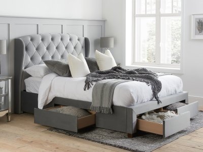 Birlea Hope 4FT 6 Double Fabric Bed Frame