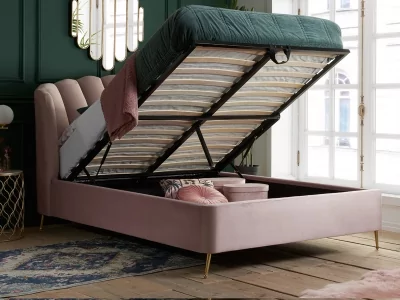 Lottie Ottoman Bed - Pink