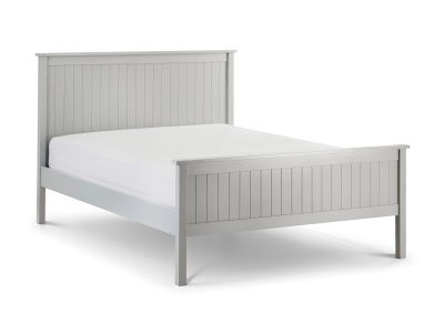 Maine 3FT Single Wooden Bed Frame - Dove Grey