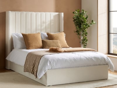 Maisey 5FT Kingsize Ottoman Bed - Boucle