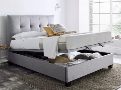Walkworth Ottoman Bed - Marbella Grey