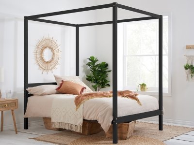 Birlea Mercia 4 Poster Bed Black