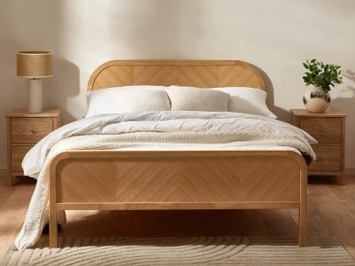 Milo Oak Bed Frame
