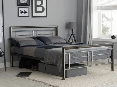 Birlea Montana 4FT 6 Double Metal Bed Frame