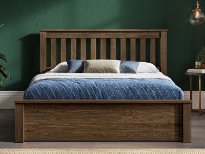 Monarch Ottoman Bed Frame - Warm Oak