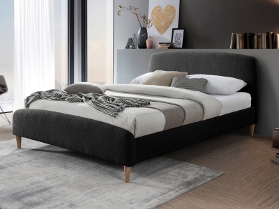 Birlea Otley Fabric Bed Frame - Charcoal