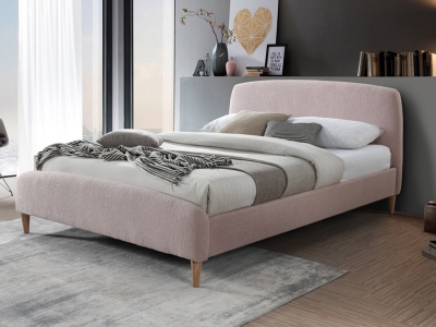 Birlea Otley Fabric Bed Frame - Pink