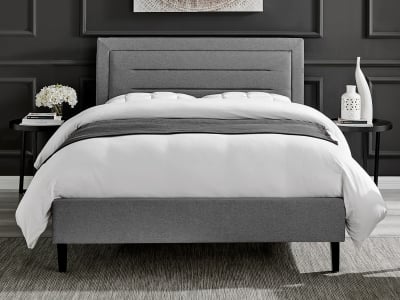 Limelight Picasso Fabric Bed Frame - Grey