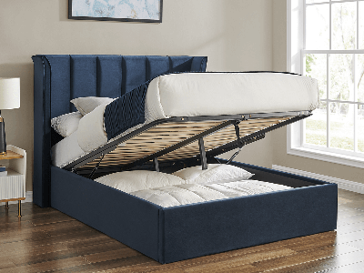 Polaris Ottoman Bed - Blue