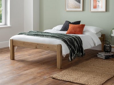 Shed Beds Radford Bed Frame - Light oak