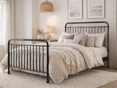 Rose Metal Bed frame