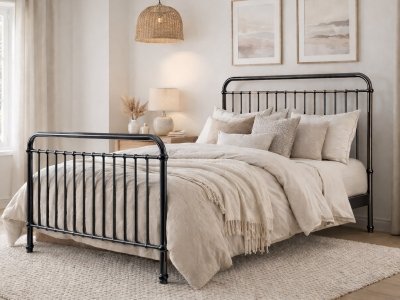 Rose Metal Bed frame