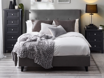 Shoreditch 4FT 6 Double Fabric Bed Frame