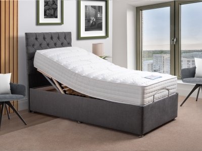Recline-A-Bed Silver 1000 Single Adjustable  Bed