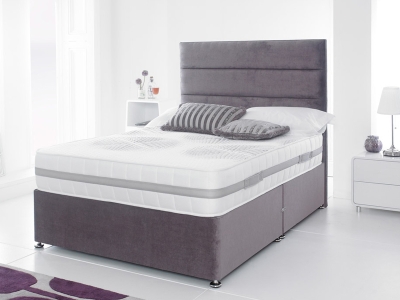 Giltedge Beds Tranquility 2000 Zip & Link 6FT Superking Divan Bed