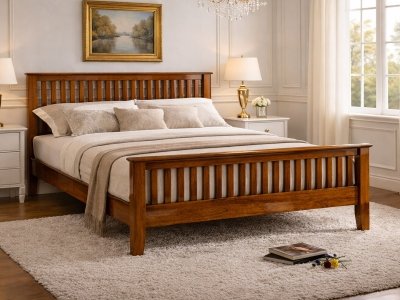 Turin 3FT Single Wooden Bed Frame