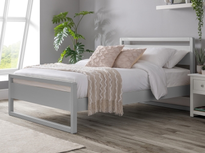 Julian Bowen Venice Wooden Bed Frame - Grey