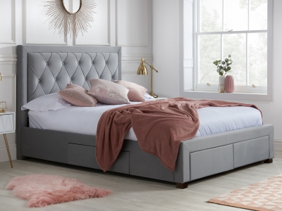 Birlea Woodbury Fabric Bed Frame