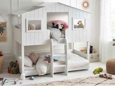 Willow Treehouse Bunk - White