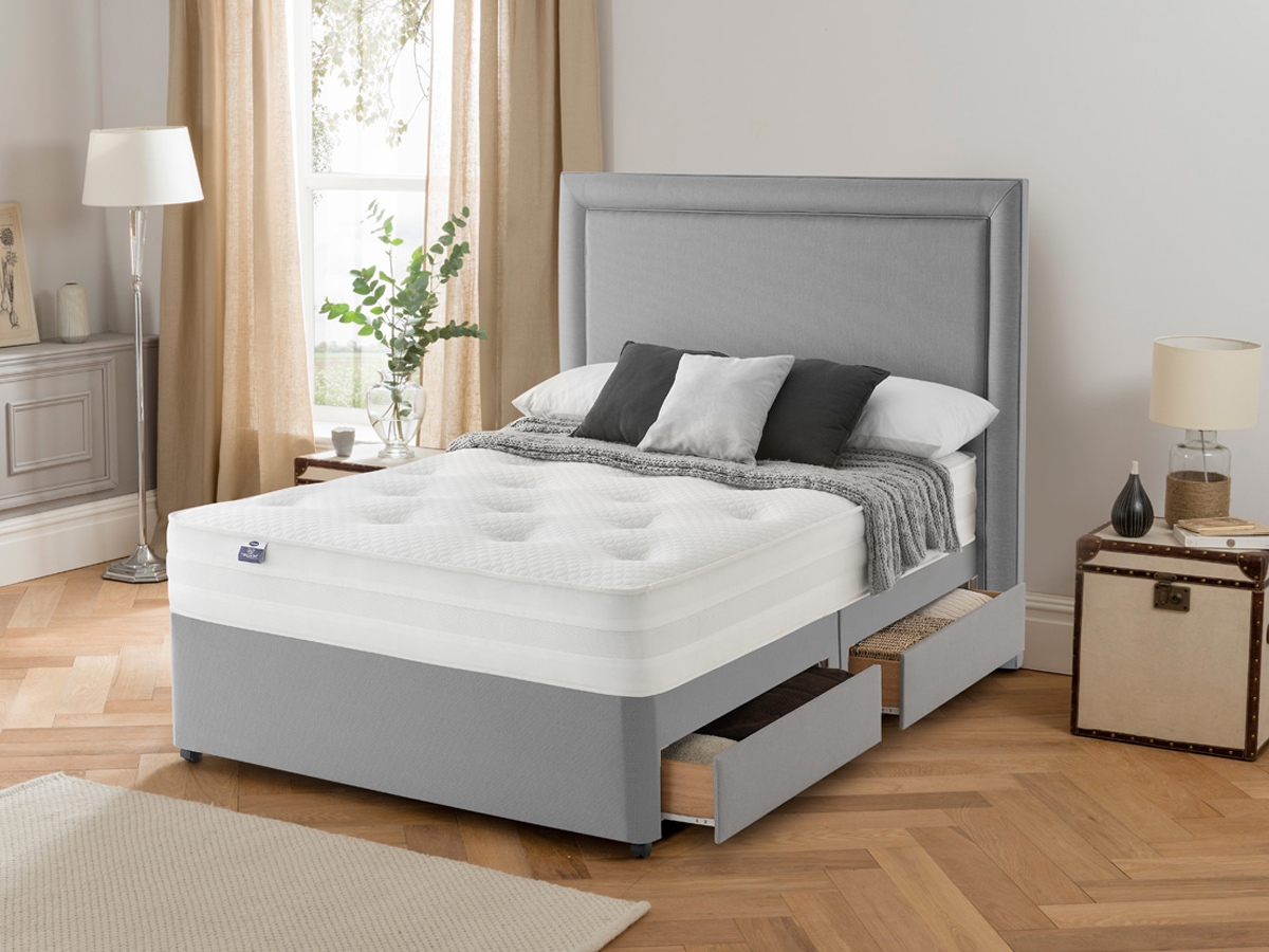 Silentnight 1000 Memory Star 3FT Single Divan Bed