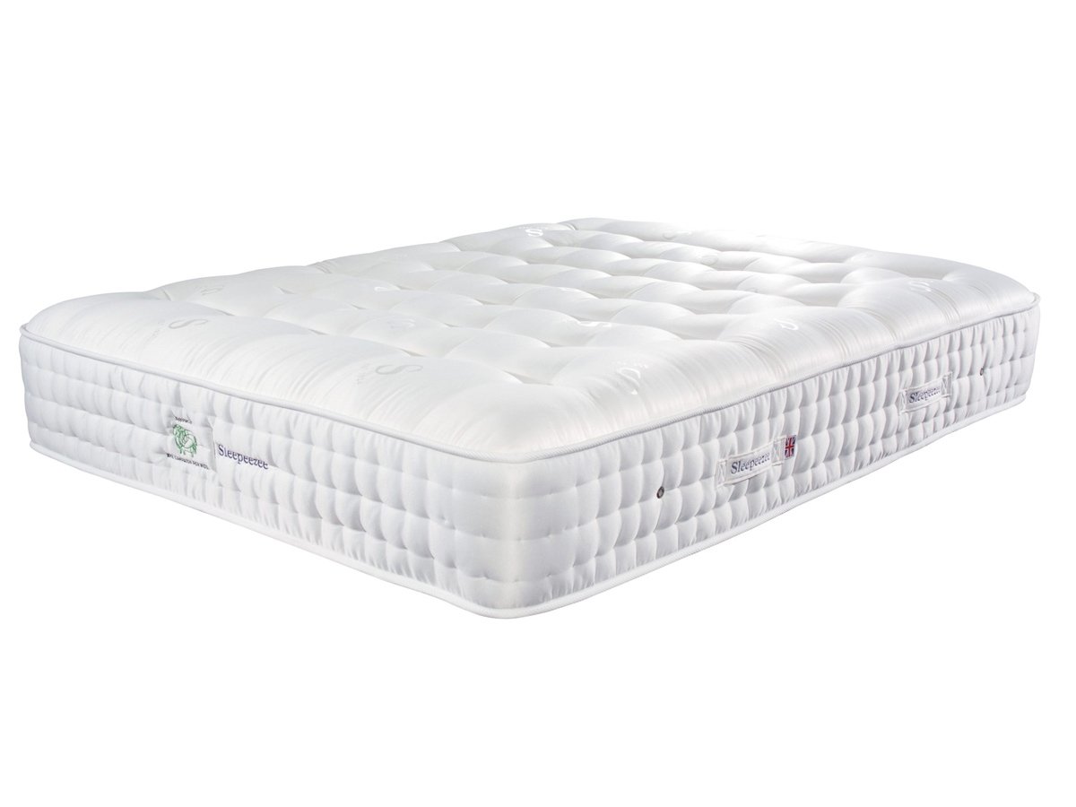 Sleepeezee Wool Luxe 2800 6FT Superking Zip & Link Mattress