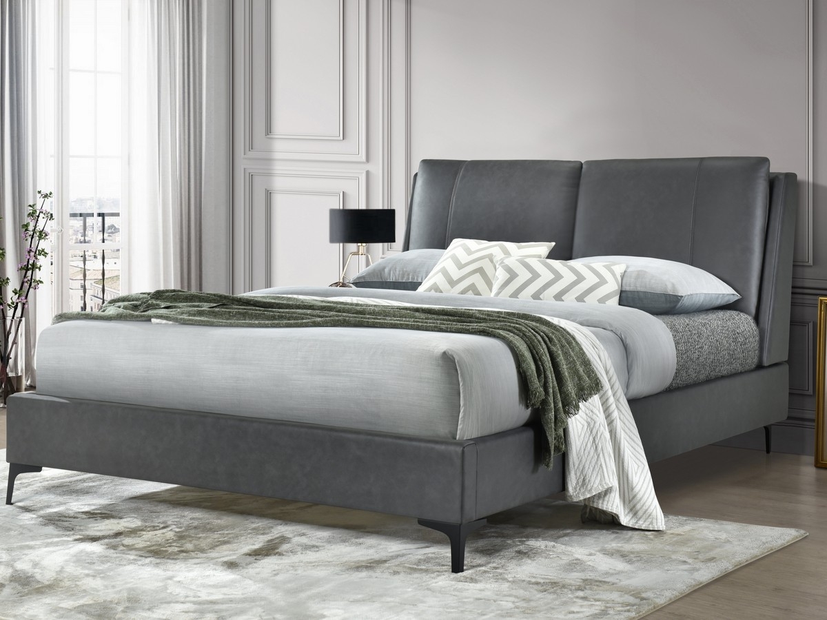 Ashleigh Leather Bed Frame